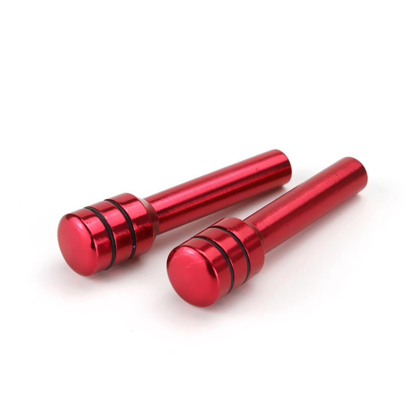 Puerta de aleación de aluminio del coche elevador de la puerta del coche botón de elevación Botón de estado de bloqueo de la puerta del coche accesorios