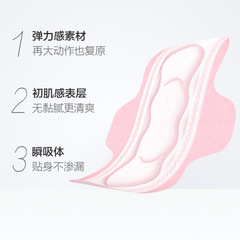 Sophie Sanitary Pads for Women - Elastic, Close-Fit, Soft Cotton Daily Menstrual Pads (10 Pads Per Box) - Wholesale and Dropshipping - Group Buying