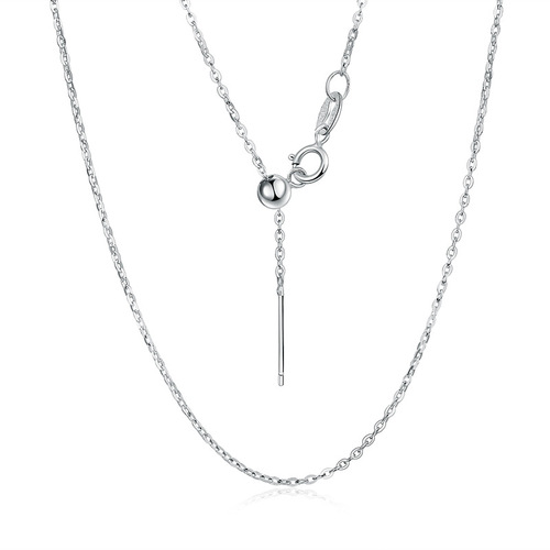 s925 sterling silver universal bracelet women's needle passepartout through beads with needle through heart adjustable box chain manufacturer wholesale