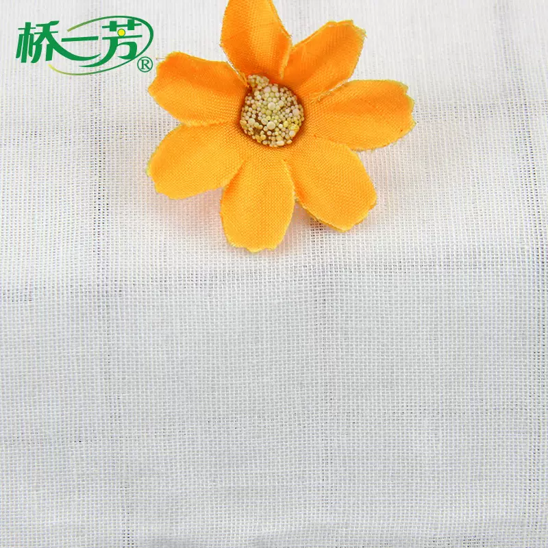 精梳白纱布胚布 110*94婴童服装睡袋双层纱布棉坯布料 吸水棉纱布