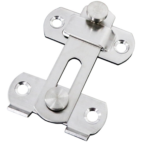 Stainless Steel Door Hook 90 Degree Right Angle Sliding Door Hook Latch Pet Cage Insurance Door Bolt Lock Safety Door Lock Hook 