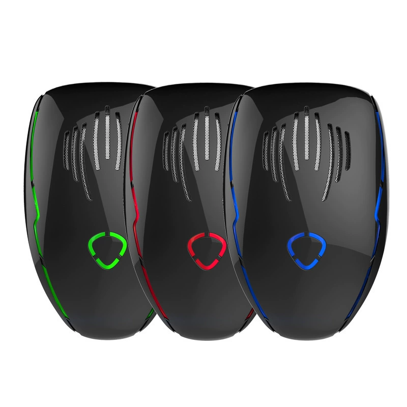 Новый многофункциональный ультразвуковой бытовой электронный репеллент от комаров с функцией ночного света