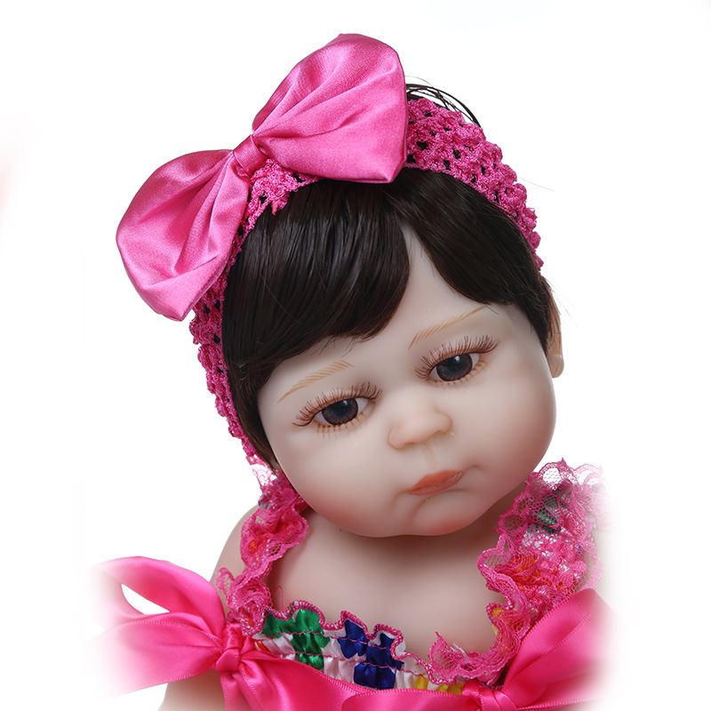 NPK pegamento completo 48cm simulación bebé lindo muñeca Comercio exterior transfronterizo Comercio electrónico suministro azul productos del mar