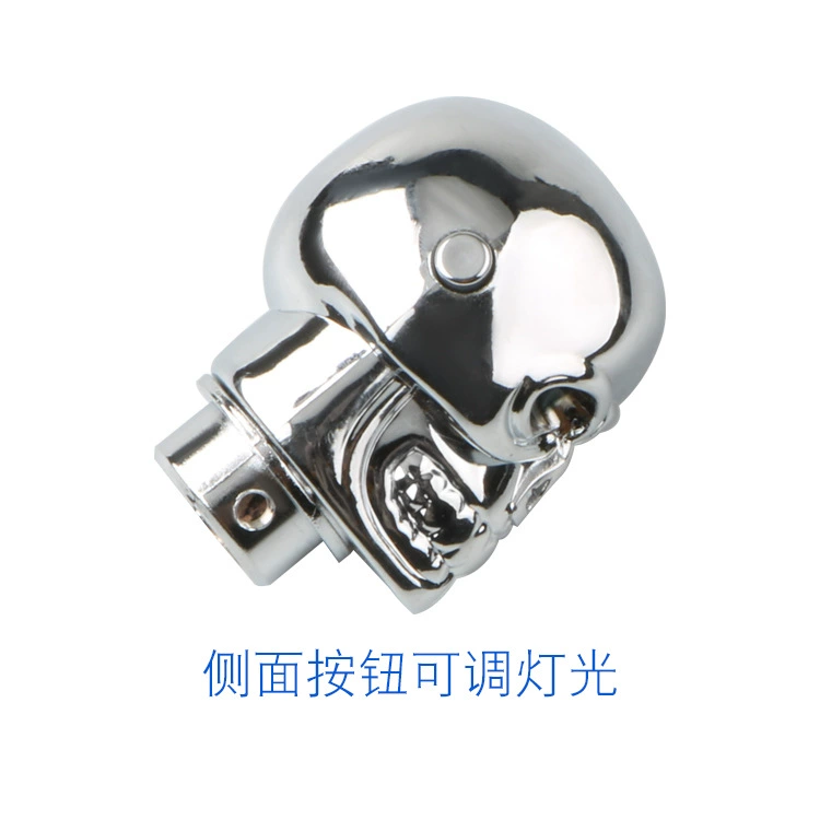 Skeleton with LED light row header car general modified wave stick header personality row header car