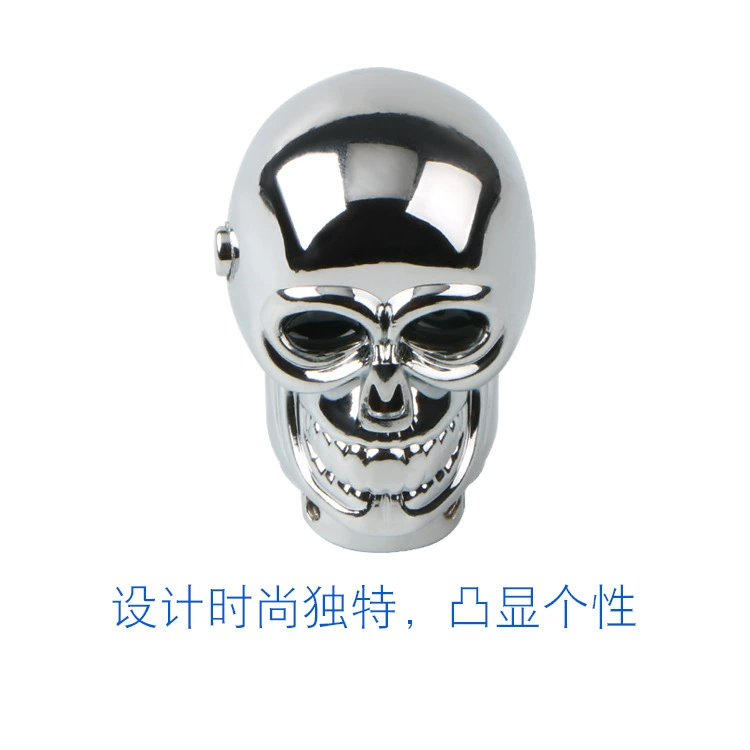 Skeleton with LED light row header car general modified wave stick header personality row header car