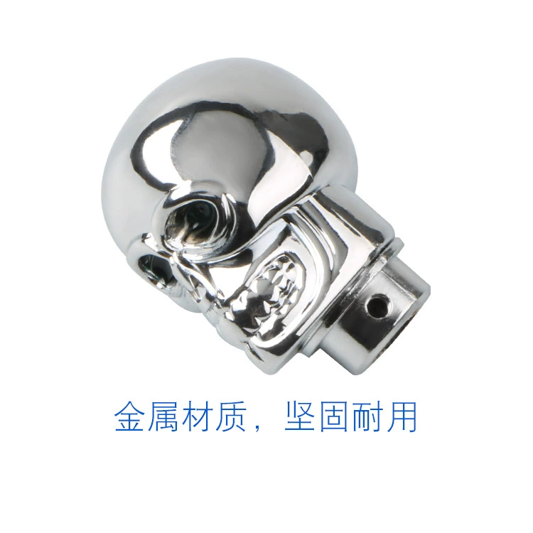 Skeleton with LED light row header car general modified wave stick header personality row header car