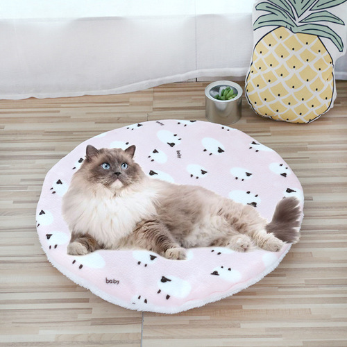 Pet daily necessities kennel mat cat mattress dog and cat double-sided thickened warm sofa cushion cat and dog supplies wholesale