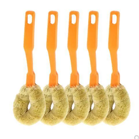 Ткань лён льняного волокна без прилипирования масло cooker щетка pot pot щетка waper pot brush dish cleaning коричневый коричневый щетка щетка щетка щетка