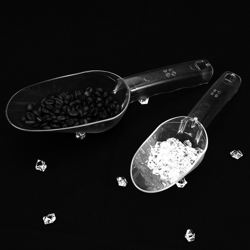 Food-grade PC plastic ice scoop, supermarket flour scoop, grain scoop, dry fruit snack scoop, fast food restaurant french fries scoop