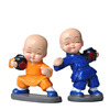 Crafts manufacturers' car ornament kung fu monk series of drunk punch monk resin craft gift jewelry