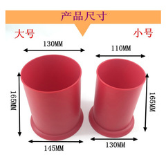 Round Chopsticks Container Storage Tub Straw Holder Household Kitchen Milk Tea Shop KTV Bar Counter Plastic Sorting Storage Bin