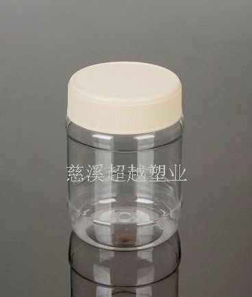 高盖塑料瓶 花生酱瓶 蜂蜜瓶500g 塑料广口罐(PT039)