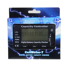 cellmeter7电压电量容量显示器 电池功能测试仪表 带平衡功能1-7S