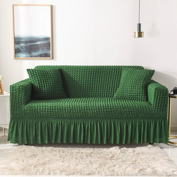 Skirt money -monochrome luxurious green