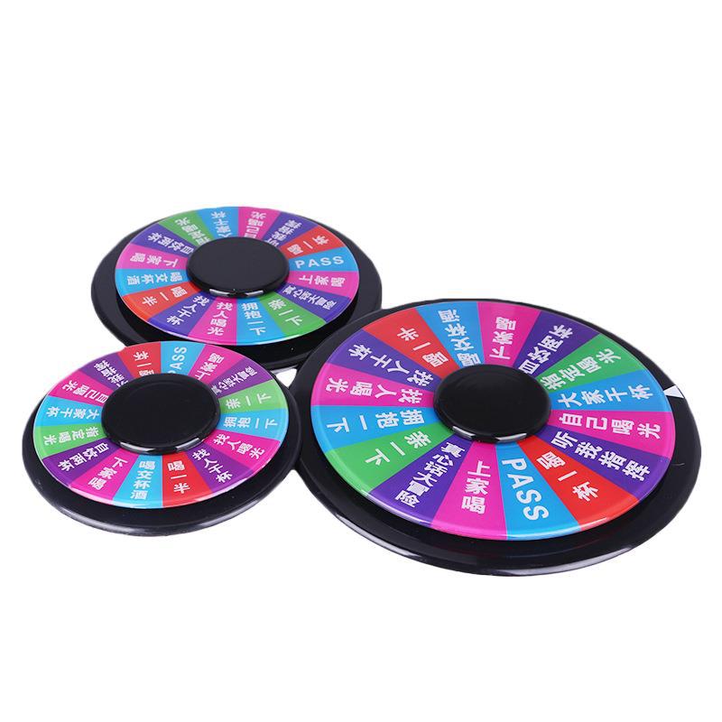 Ruleta de alcohol, artículos de entretenimiento, accesorios para juegos de beber en bares KTV, juguetes de entretenimiento, ruleta rusa