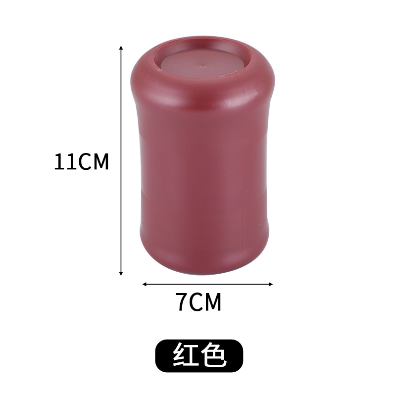 Taza de color de cintura pequeña Bar KTV Juego de taza de dados puestos de barbacoa puestos de comida Copa de tamiz de manivela Copa de dados