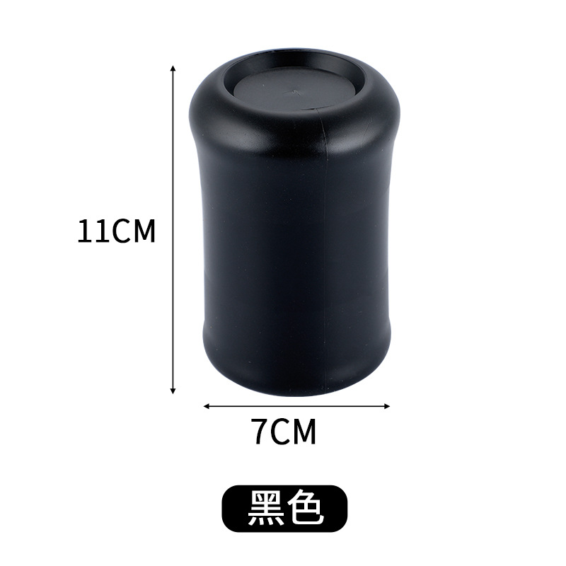 Taza de color de cintura pequeña Bar KTV Juego de taza de dados puestos de barbacoa puestos de comida Copa de tamiz de manivela Copa de dados