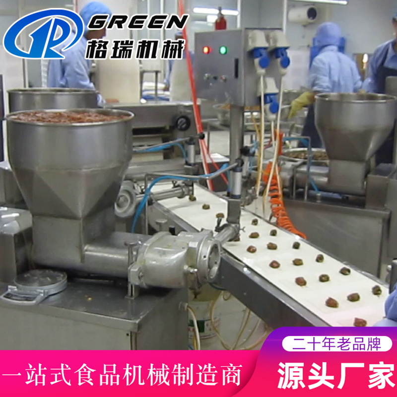 厂家直供馄饨制做流水线 自动化云吞生产流水线 多功能抄手流水线