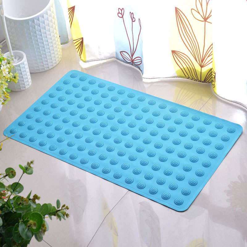 Venta caliente transfronteriza de espuma de espina estera de goma ducha inodoro baño resistente a la caída alfombra de piso baño Baño antideslizante alfombra de pedal