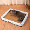Синий с зайчиком (матрасный вариант)