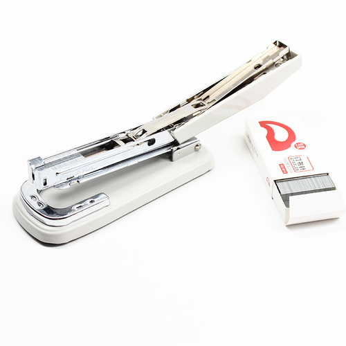 Factory direct selling stapler rotating office multi-function mini stapler binding stationery wholesale