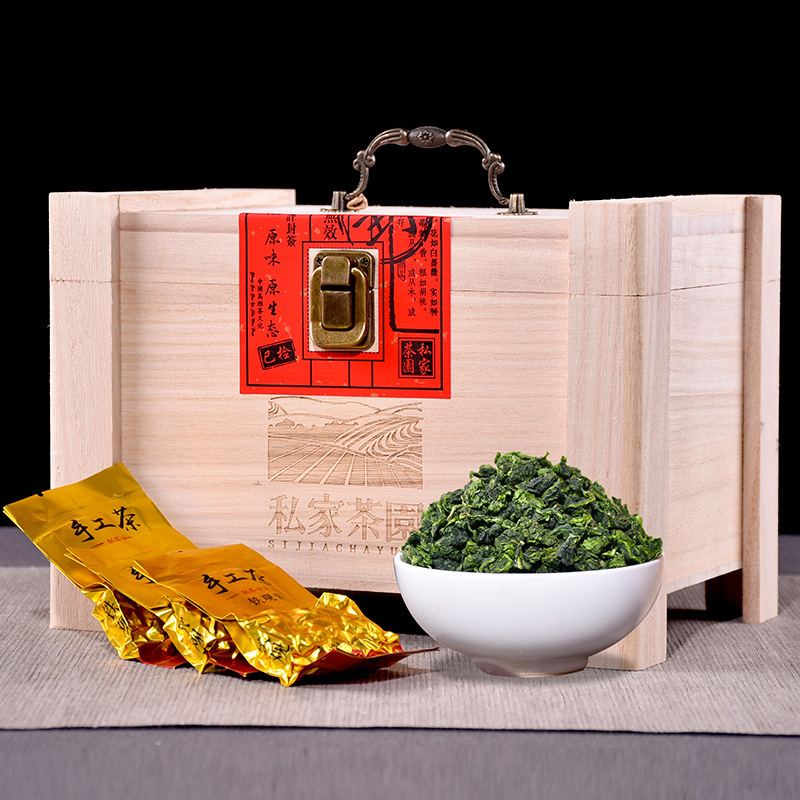 [Black box] private tea garden Tieguanyin gift box small bubble pack 500g Tieguanyin tea fragrance type