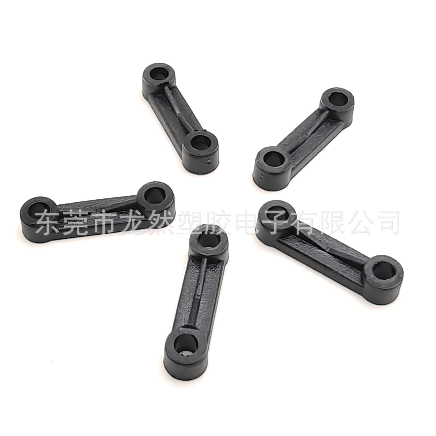 厂家直销塑料斜面压线扣 距16mm一字塑料压线片 电线防拉线卡