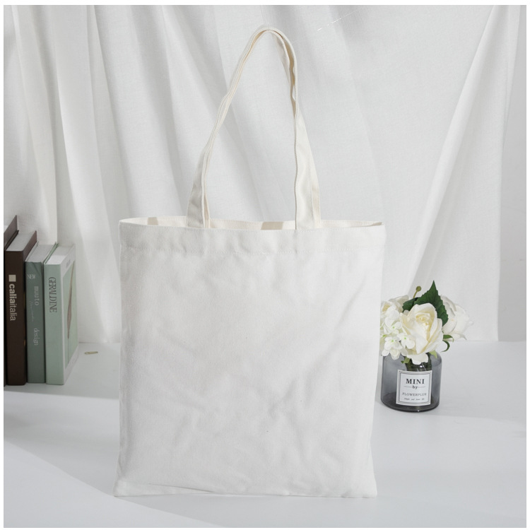 创意帆布袋手提袋定 制学生单肩全棉布袋防水礼品购物袋定 做LOGO
