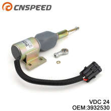 熄火电磁阀适用康明斯现代SA-4756-24 3932530/ 3932529 /3939700