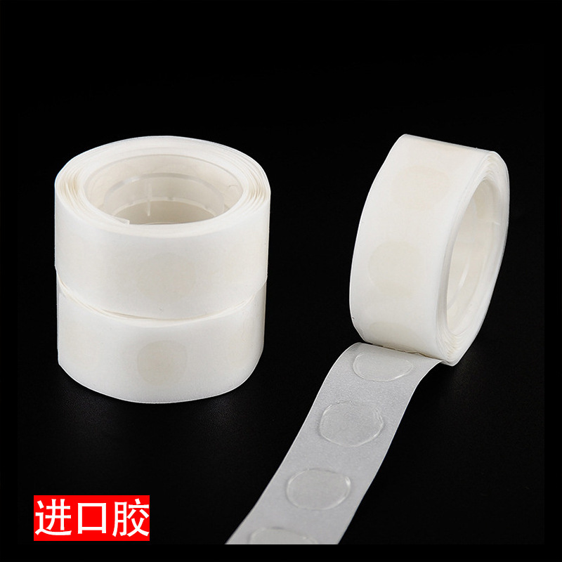 Wholesale wedding birthday party decoration supplies balloon glue point stickers removable transparent double-sided dot glue 100 1 roll
