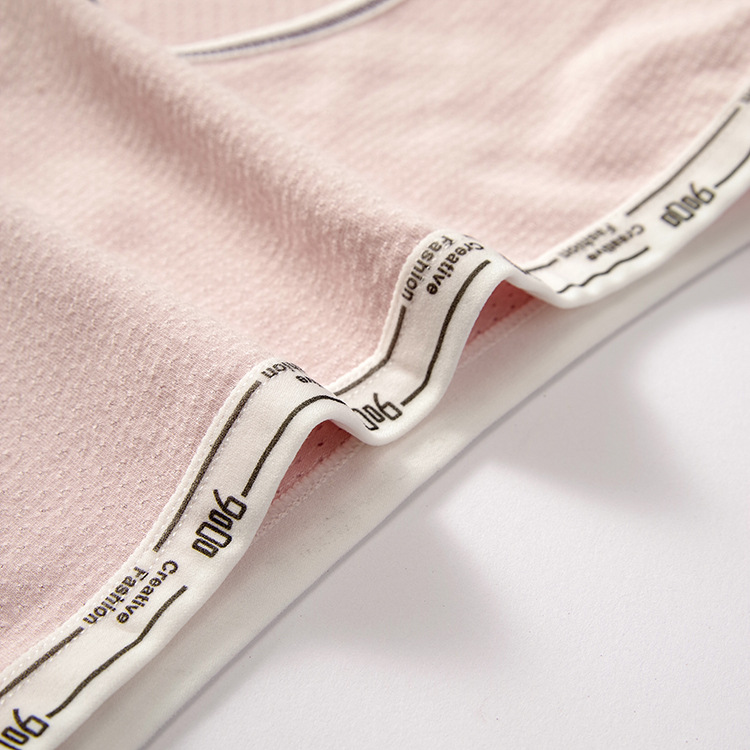 Simple malla transpirable ropa interior de algodón de mujer media cintura ropa interior ultra-fino transpirable cómodo cadera elevación de color sólido calzoncillos de las mujeres