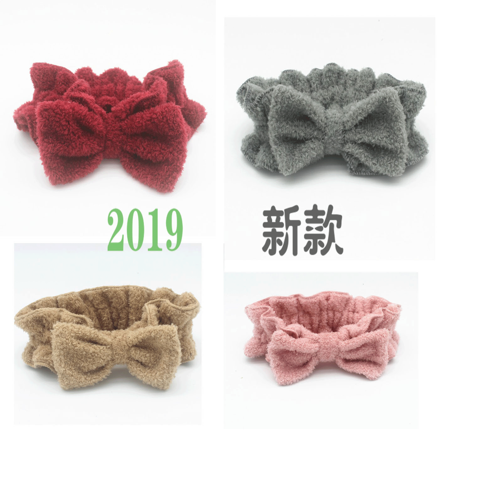 winter scarf with bow