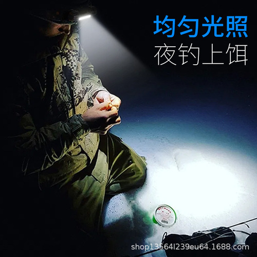 LED strong light headlight mini rechargeable small waterproof astigmatism cob headlight outdoor night fishing light multifunctional headlight
