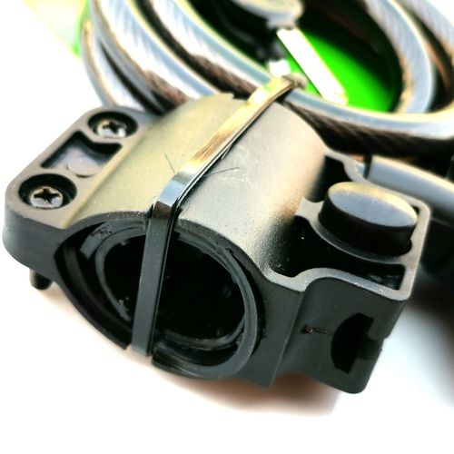 Jinmai lock 588A bicycle lock mountain bike steel cable wire anti-theft bar lock without lock accessories wholesale