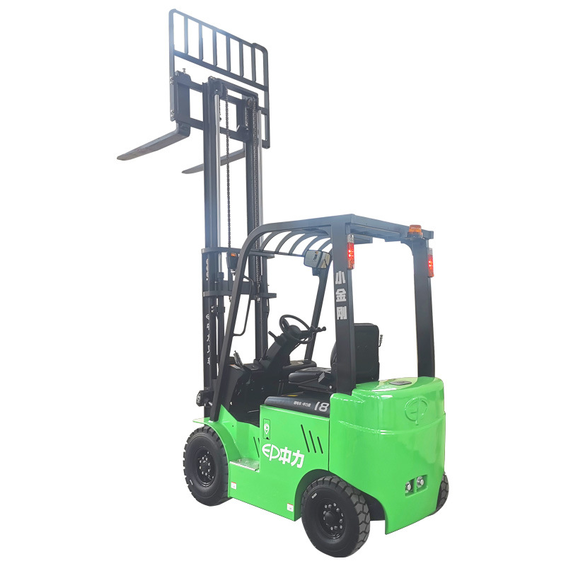 1.8 toneladas de cuatro ruedas de conducción elevadora eléctrica de cuatro pilares de equilibrio pesado de batería elevadora 1.5 litio eléctrico pequeño King Kong elevadora