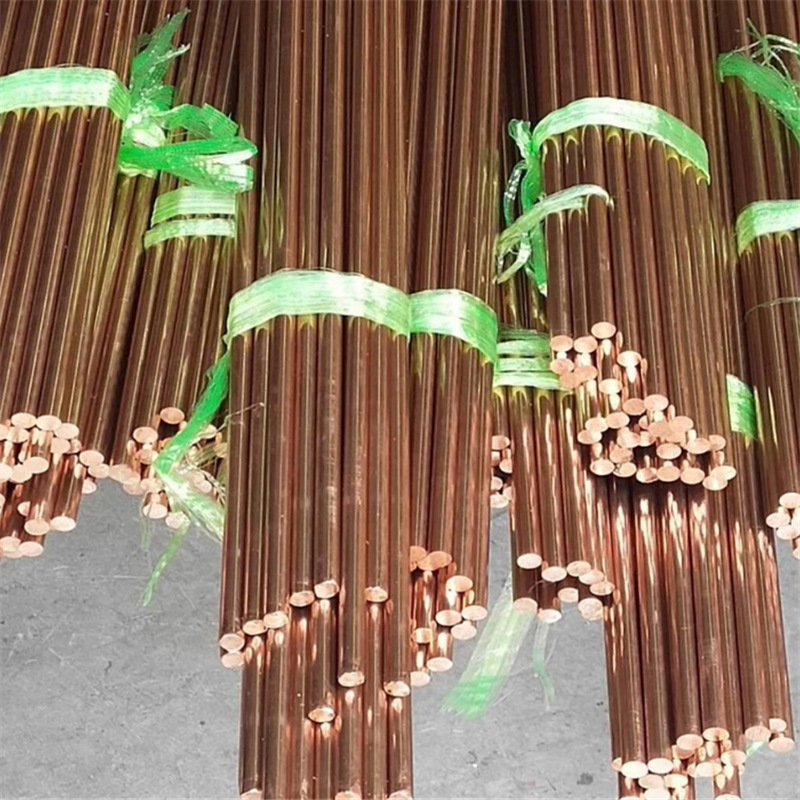 厂家现货无缝紫铜管 紫铜棒 T2铜合金棒 C1020铜合金线材