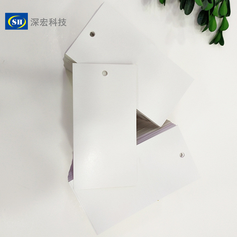 厂家加工吊卡批发空白吊牌加印logo女装男装内衣童装纸卡衣服挂牌