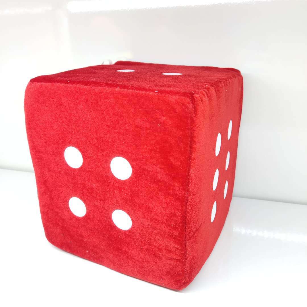 Dados creativos de los niños pequeña almohada de felpa al por mayor de múltiples caras de peluche juguetes de entretenimiento