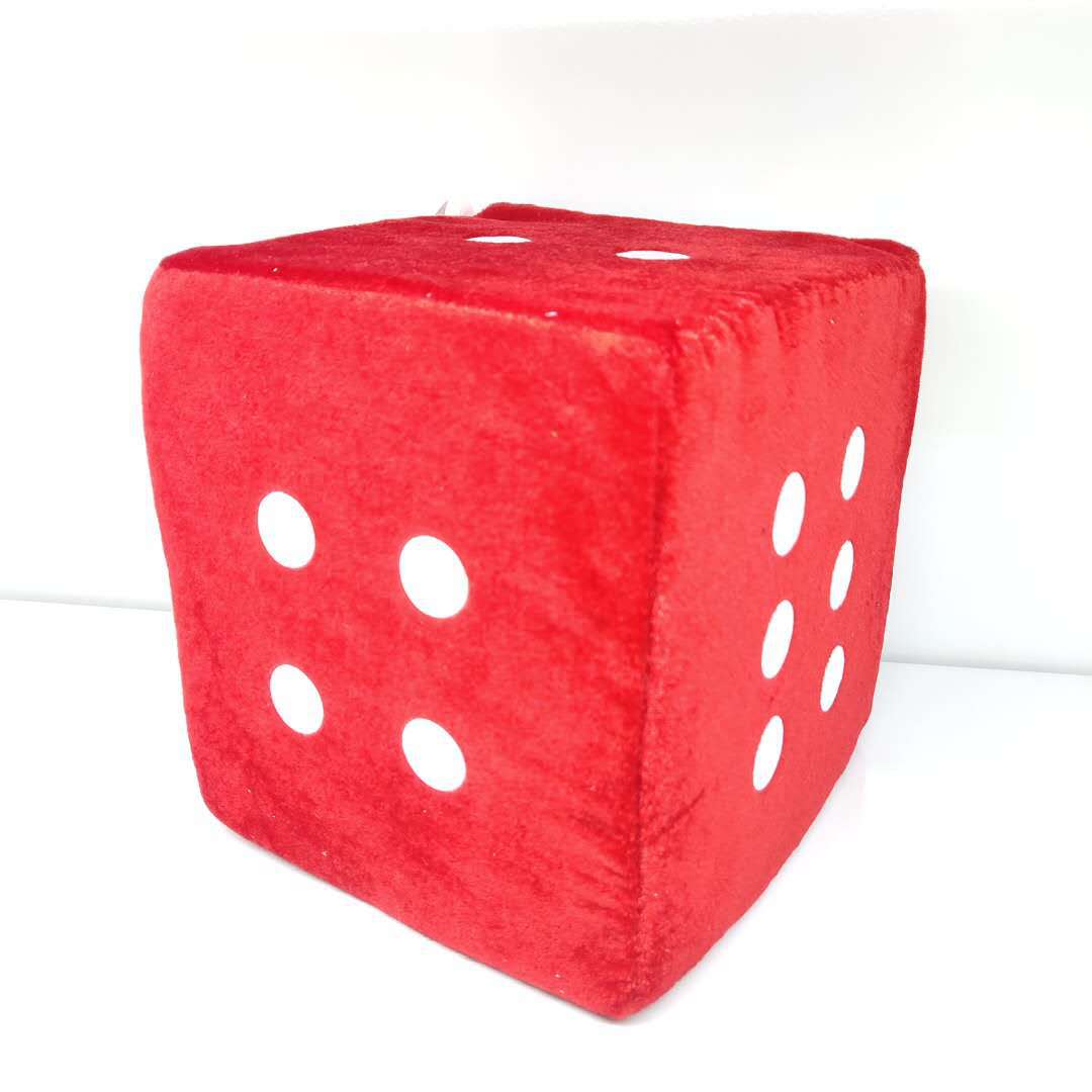 Dados creativos de los niños pequeña almohada de felpa al por mayor de múltiples caras de peluche juguetes de entretenimiento