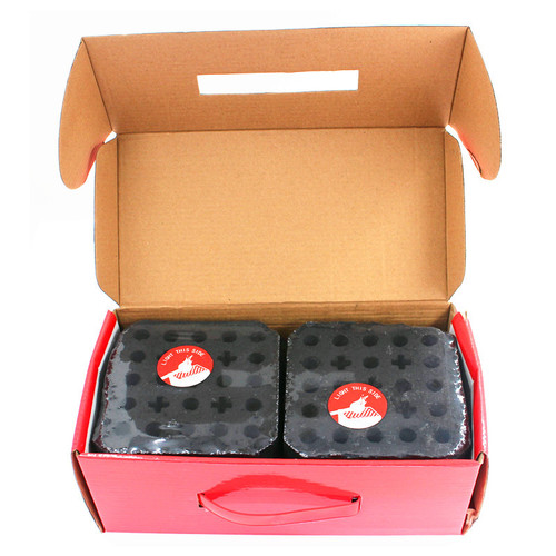Fire Qilin outdoor fast-burning grilled charcoal square flammable charcoal fire-free household picnic barbecue charcoal greenhouse heating block