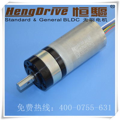 恒驱厂家直供B3657G减速电机，低噪音长寿命无刷电机DC24V 高效率