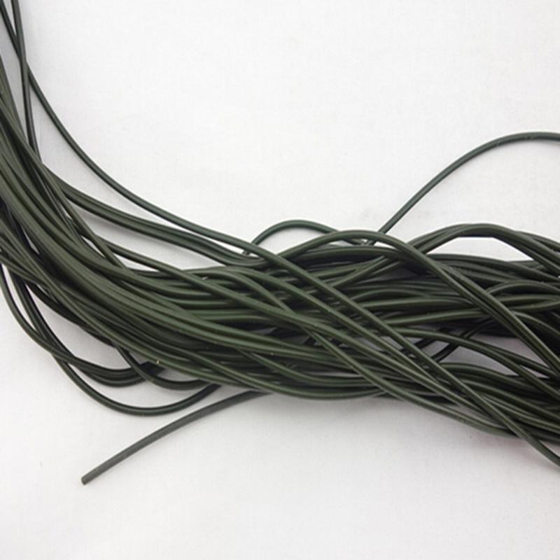 Ou fishing databa fishing silicone pipe hose tube green black brown anti -wound fishing group accessories tube 2