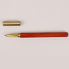 Men's wooden metal brass elite gel pen, Birthday gift