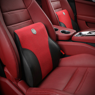 夏天办公室腰靠腰垫靠垫记忆棉护腰背垫椅子靠背汽车座椅腰枕腰靠|ru