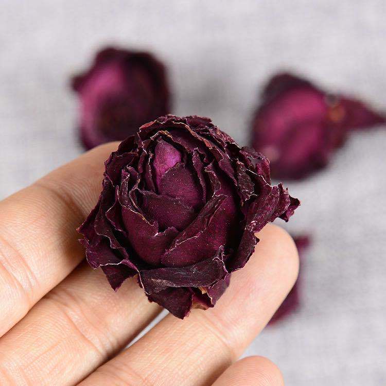 Wholesale ink red rose roasted Garland French ink red rose Dried scented tea one-piece delivery