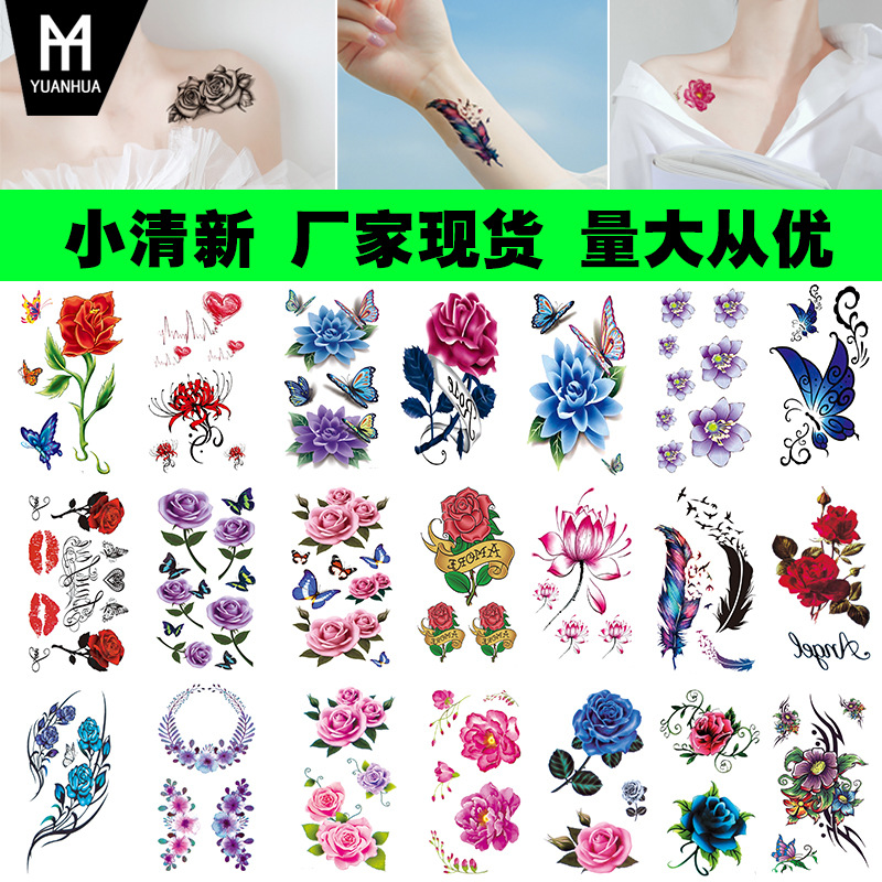 Small fresh tattoo stickers manufacturer...