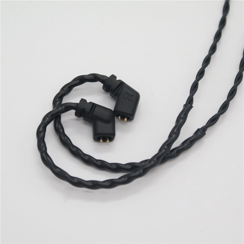 HIFI auricular cable 2 pin0.78 Monitor auricular IEM Cable de reemplazo de actualización cable TRN QDC CCA disponible