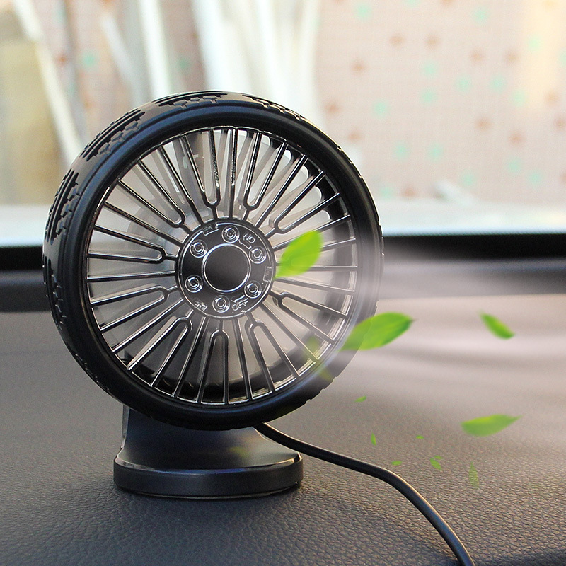 Nuevo coche multi-función de ventilador eléctrico coche salida de aire consola central de expansión de energía eólica USB Mute mini ventilador image 5