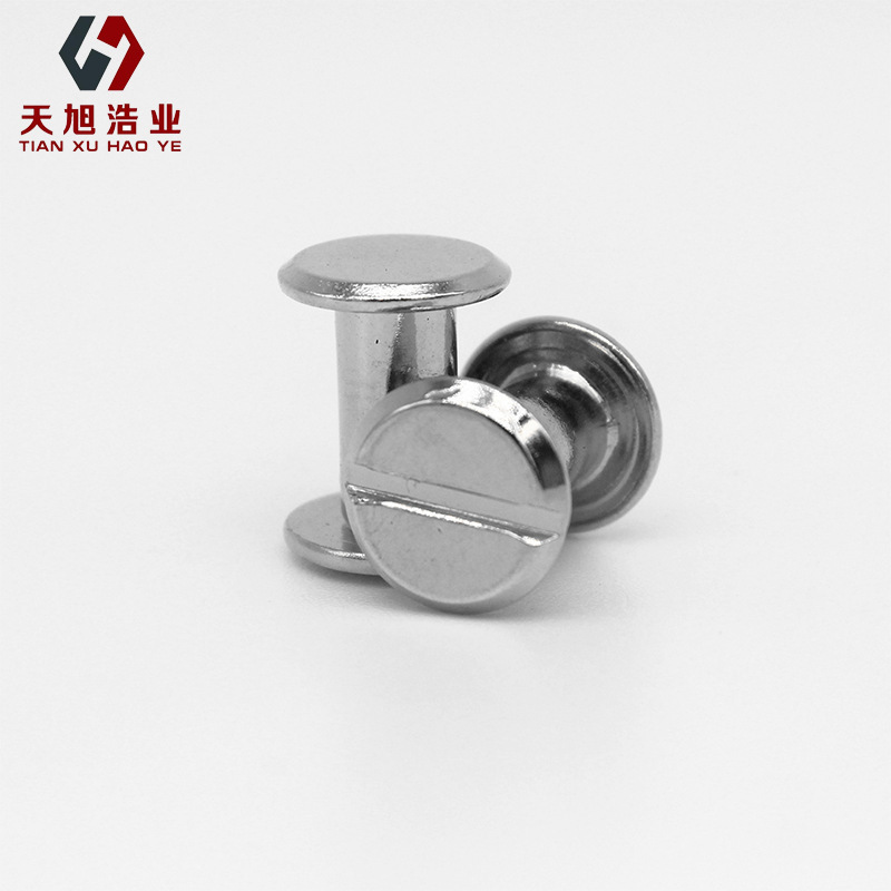 Factory direct selling Mother screw book rivet recipe screw nickel plated book screw spot wholesale Factory direct selling Mother screw book rivet recipe screw nickel plated book screw spot wholesale
