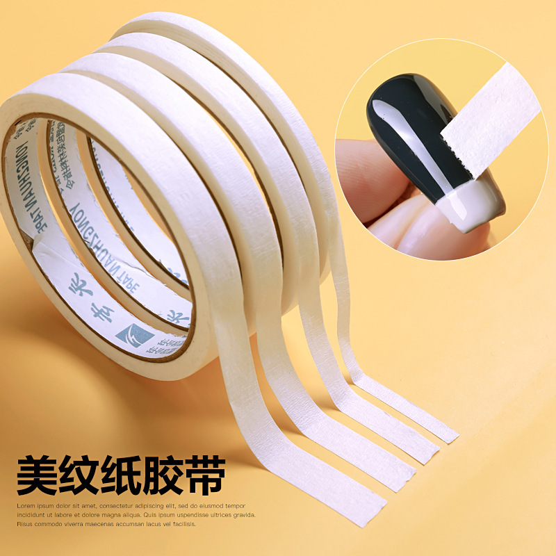 Nail Art Nail Pattern Tape Sticker Nail Adhesive Tape Nail Pattern Stripe Sticker Tool Modeling Isolation Tape